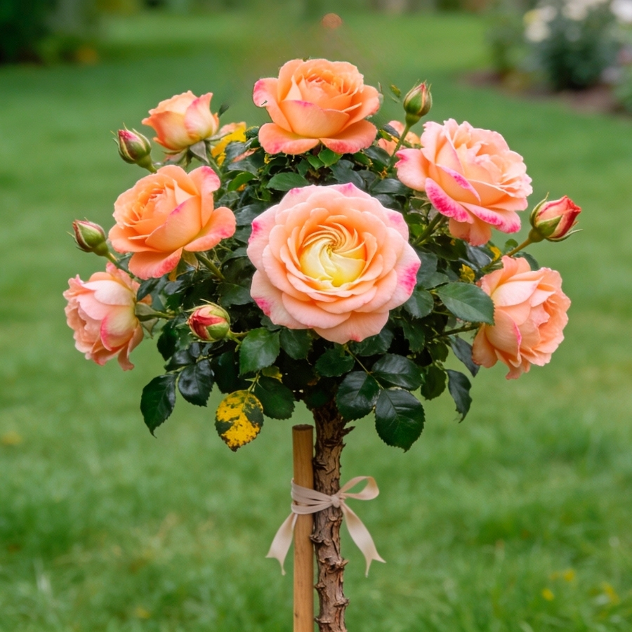 Роза штамбовая Глория Дей - Dolina-Sad.Ru